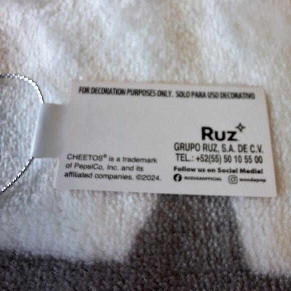 Cheetos Crunchy Snack Bag Chips‎ Faux Food Christmas Decoupage Ornament 4" New - Picture 5 of 5